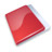 文件夹密切红色 Folder close red